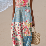 Oleander — Patchwork Floral and Dot