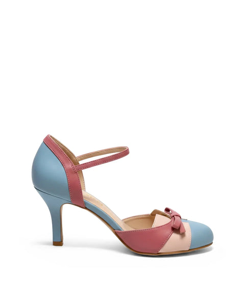 Nuria — Sky Blue and Rose