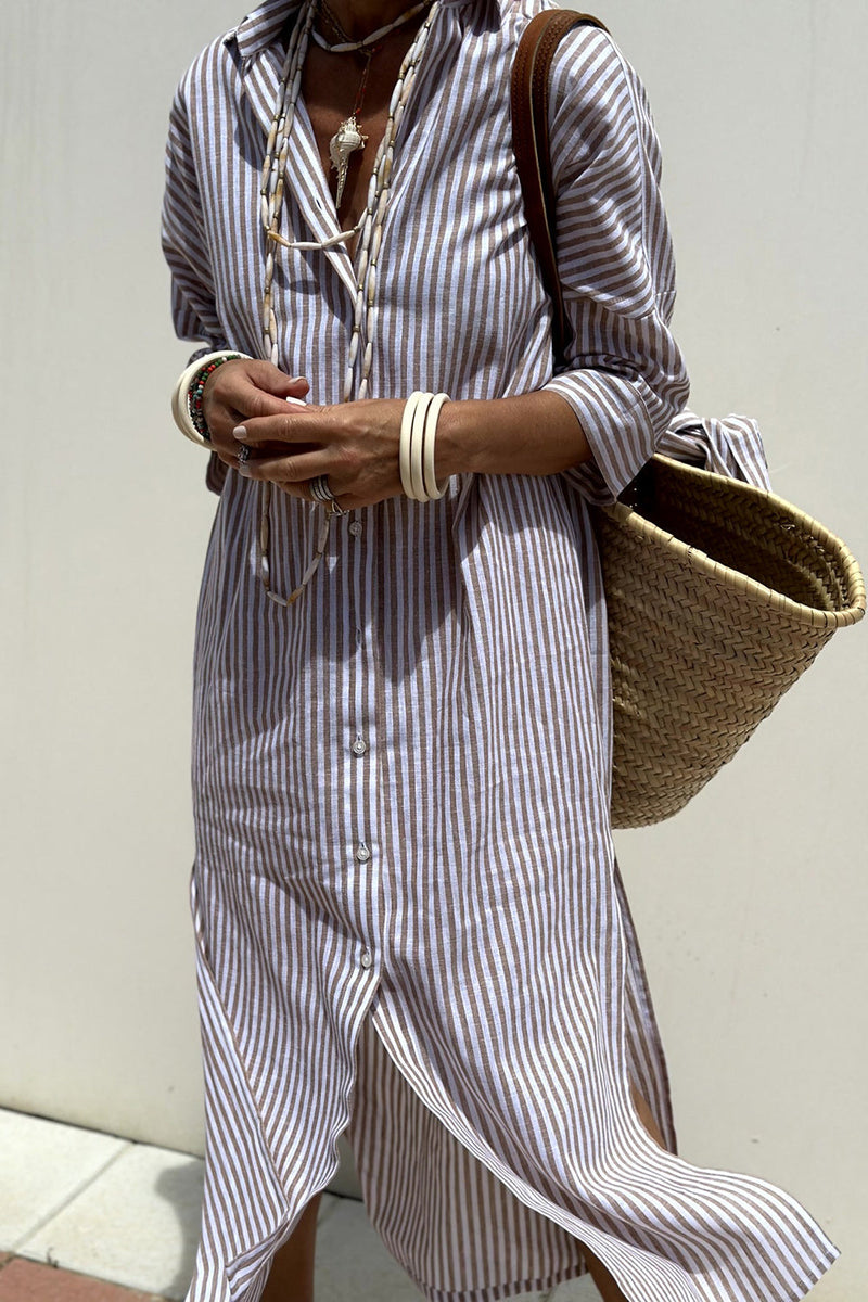 Corinne — Mauve Stripe (1)