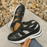 Aleksandra — Chunky Cut-Out Platform Sneakers