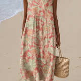 Kestrel — Coral Botanical Print