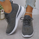 Cinderella — Crystal-Detail Knit Comfort Sneakers