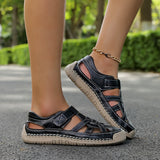 Isabeau — Cut-Out Fisherman Comfort Sandals