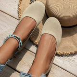 Addie — Soft Knit Ballet Flats