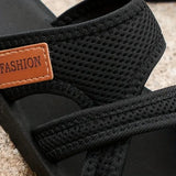 Amelita — Wide-Fit Cushioned Slide Sandals