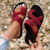 Amelita — Wide-Fit Cushioned Slide Sandals