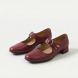 Dasha — Block-Heel Mary Jane Shoes