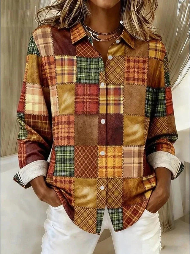 Florentine — Rust Plaid