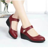 Elin — Mid-Heel Mary Jane Comfort Shoes
