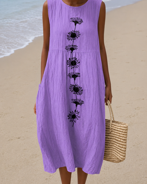 Fiammetta — Violet Daisy Column