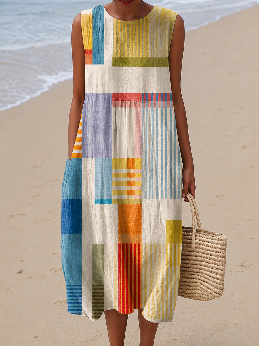 Fiorenza — Patchwork Colour-Block