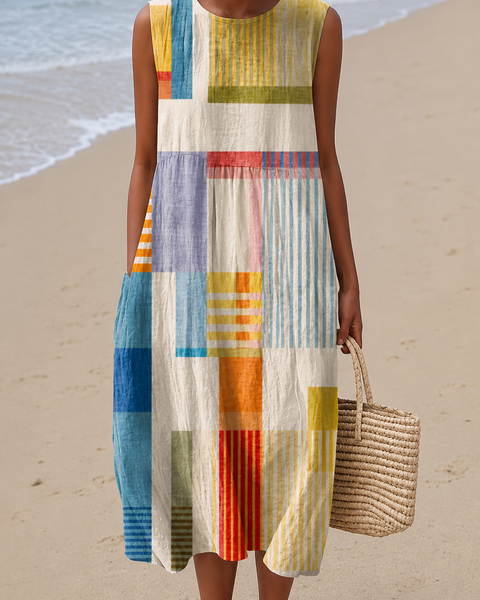Fiorenza — Patchwork Colour-Block