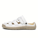 Abelia — Closed-Toe Fisherman Comfort Sandals