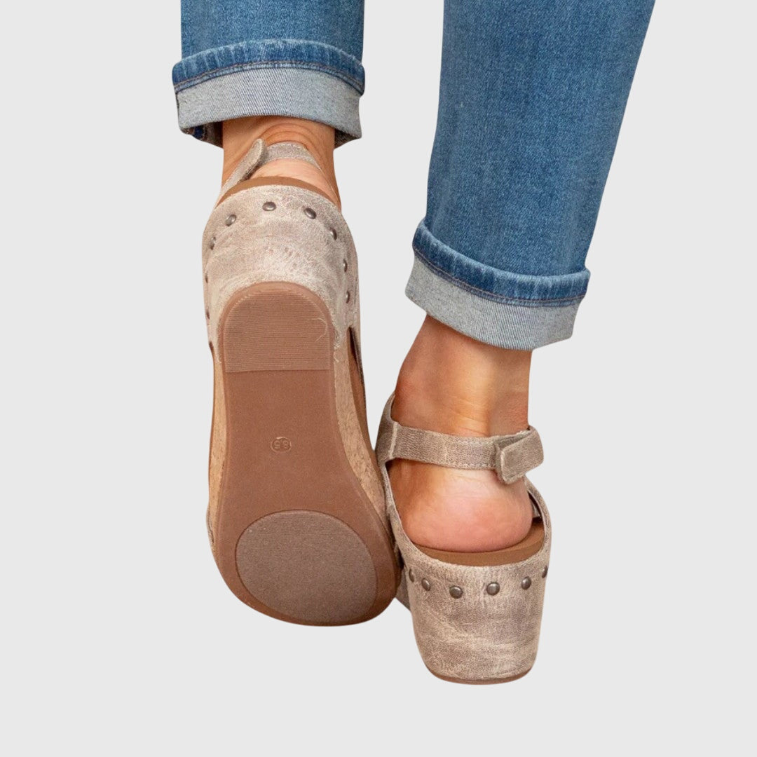 Eartha — Casual Open-Toe Wedge Sandals