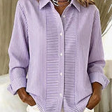 Delia — Lilac Stripe