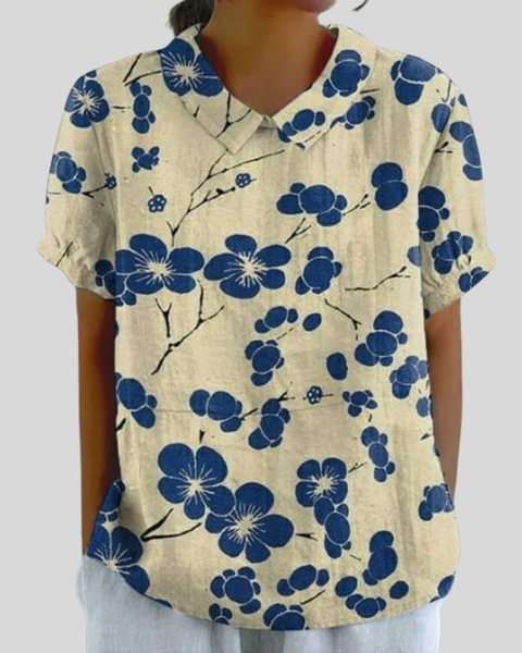 Merryn — Cream and Navy