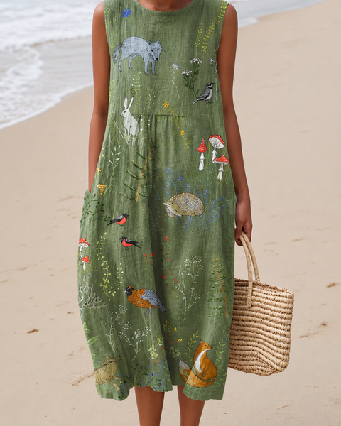 Lysandra — Woodland Print