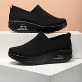 Fionnuala — Slip-On Air-Sole Knit Shoes