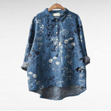 Bernadette — Denim Blue Floral