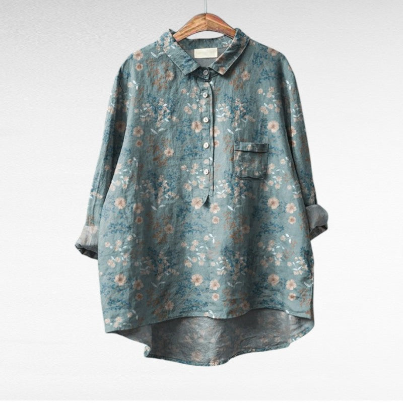 Bernadette — Soft Teal Floral