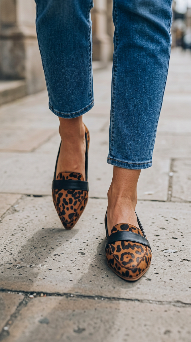Irma — Pointed Moccasins with Instep Strap