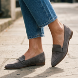 Irma — Pointed Moccasins with Instep Strap