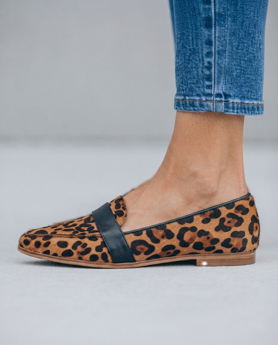 Irma — Pointed Moccasins with Instep Strap