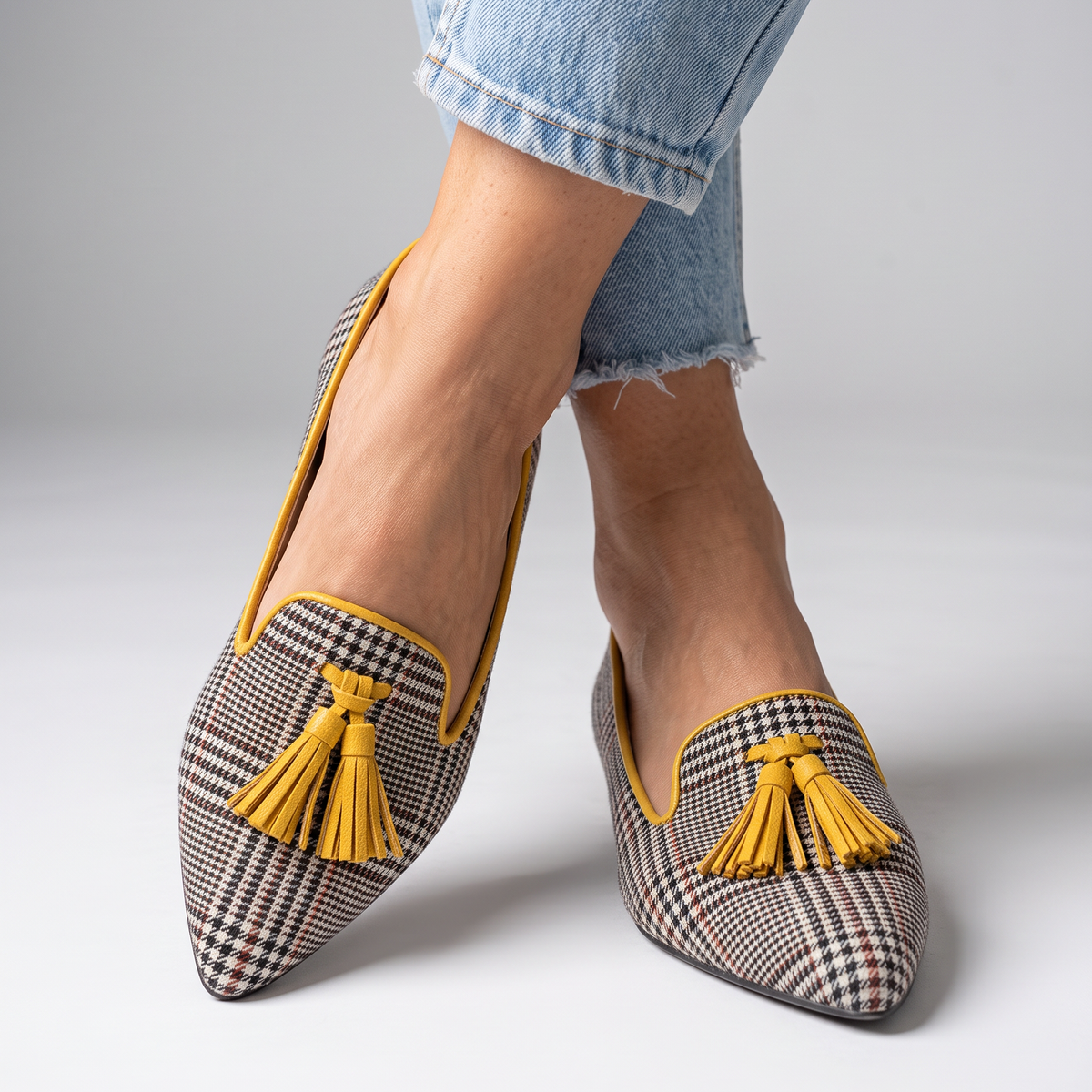 Agnese — Yellow Checks