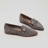 Irma — Pointed Moccasins with Instep Strap