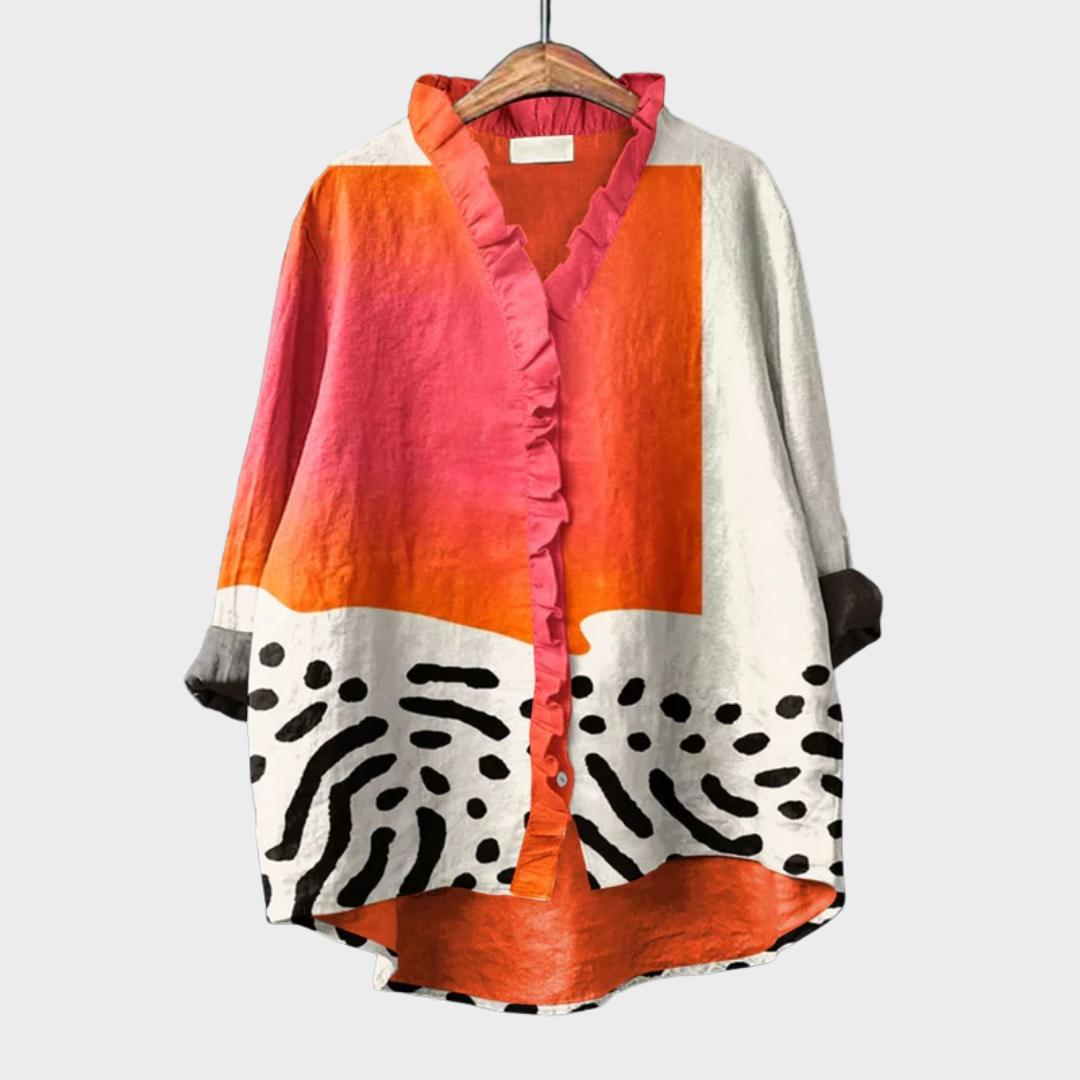Amabel — Orange and White