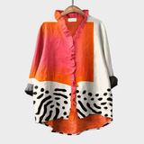 Amabel — Orange and White