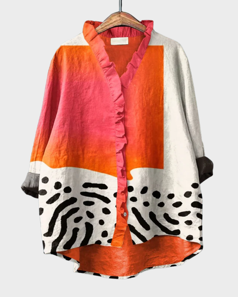Amabel — Orange and White