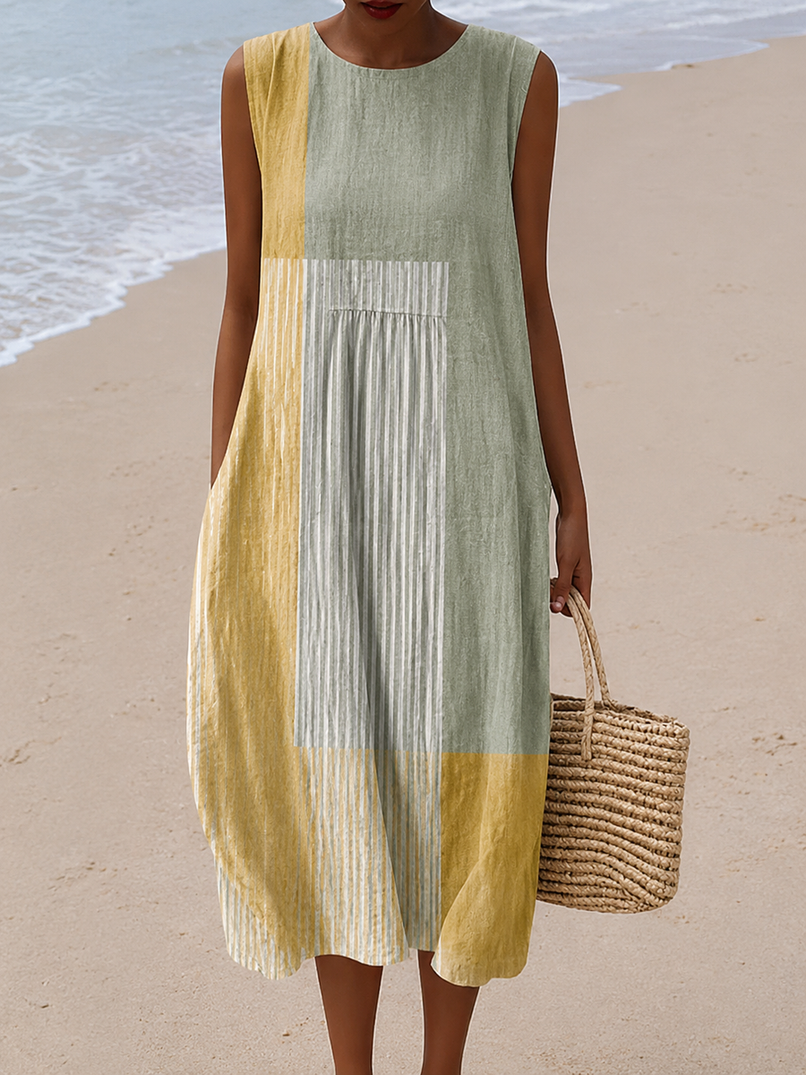 Oriane — Colour-Block Stripe
