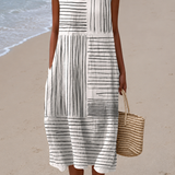 Isaure — Black and White Line Print