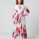  Red Floral