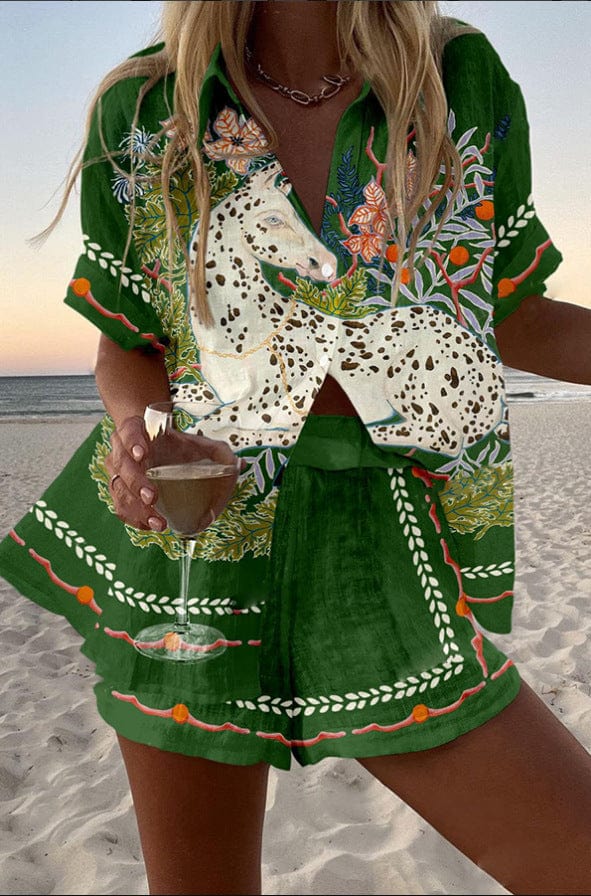 Anika — Forest Green