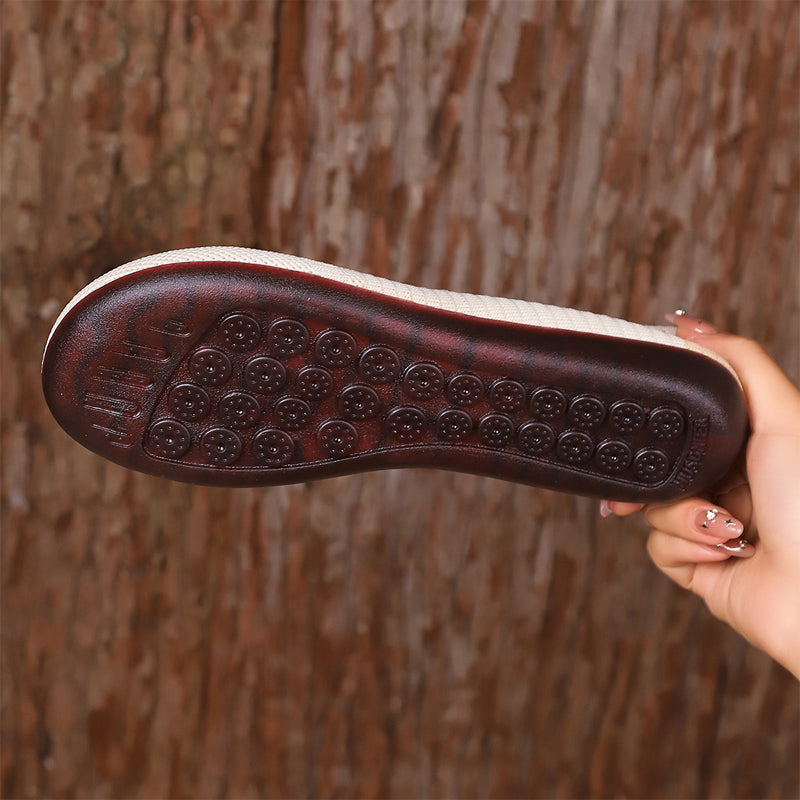 Cybil — Breathable Knit Mary Jane Flats