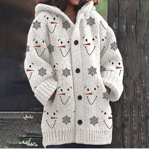 Stella — Elegant Soft Cardigan - White