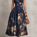  Navy Floral