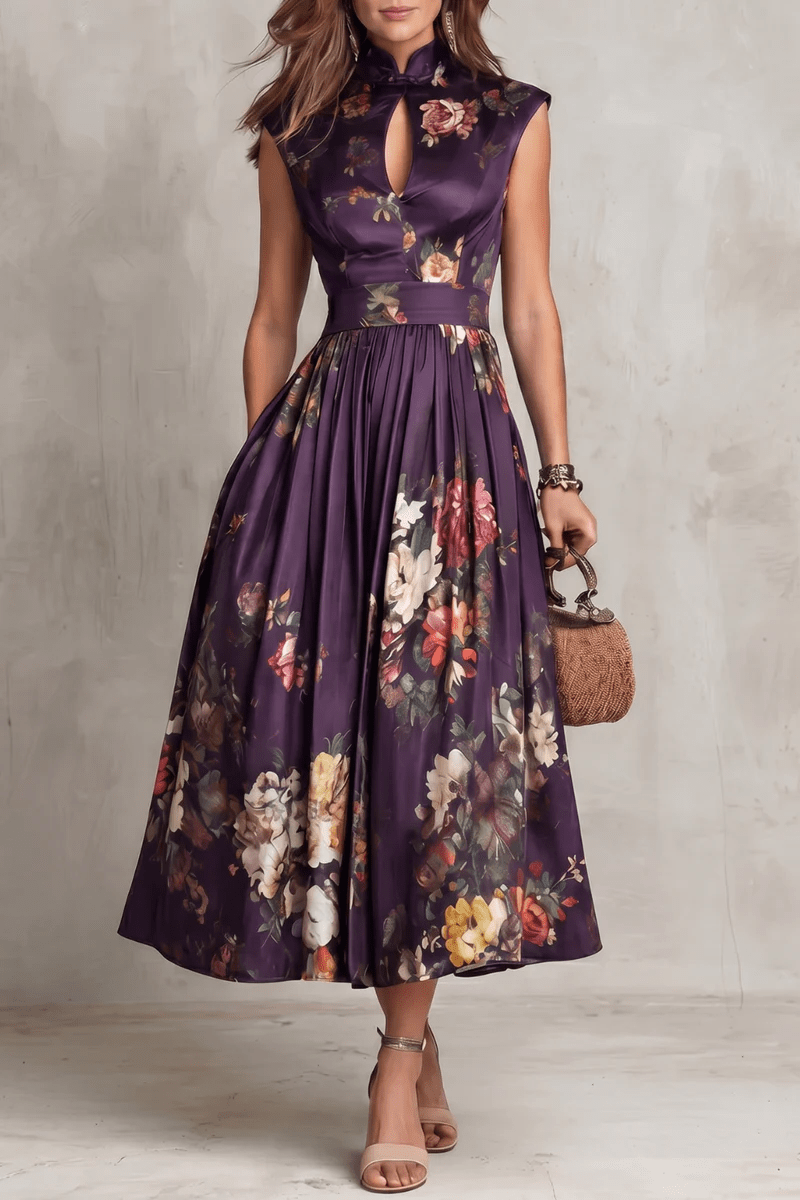 Laurentia — Purple Floral