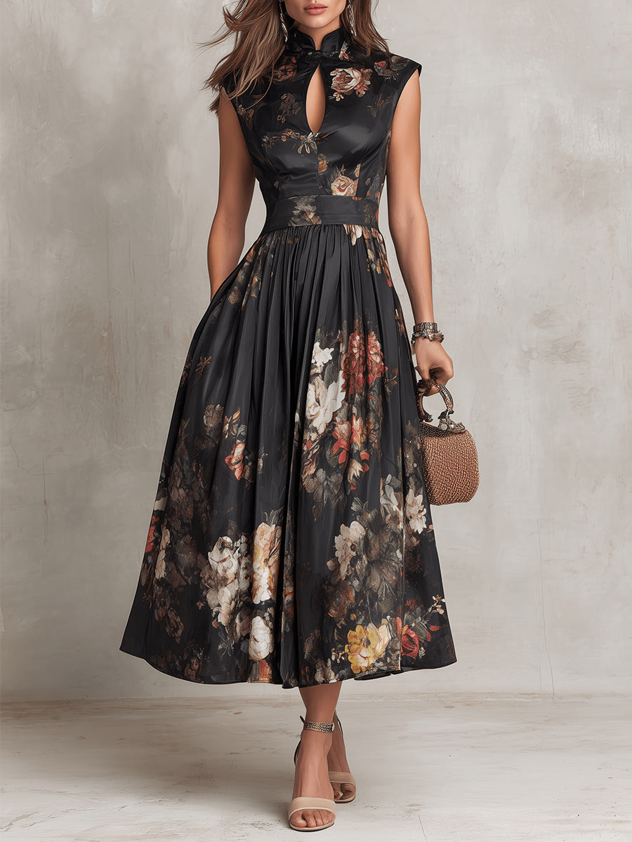 Laurentia — Black Floral