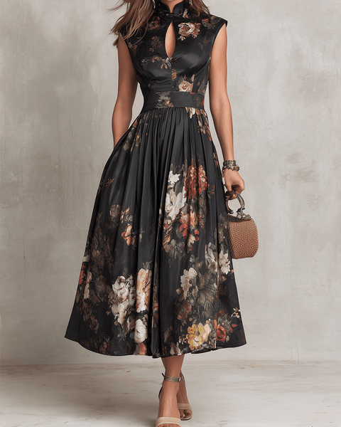 Laurentia — Black Floral