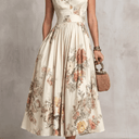  Cream Floral